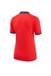 Fotbalové Dres Anglie Dámské Venkovní Oblečení MS 2022 Krátký Rukáv